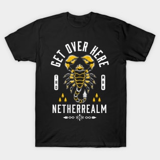 Get Over Here - Scorpion Tattoo - Vintage Distressed T-Shirt